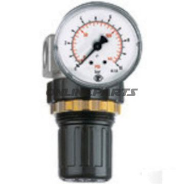 Trykregulator Mini 16 bar G 1/4 MANOMETER 40 mm