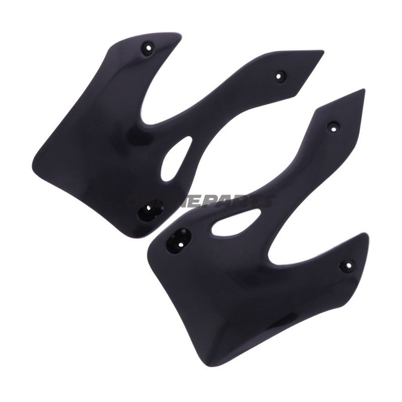 Kølerdækslet sæt sort