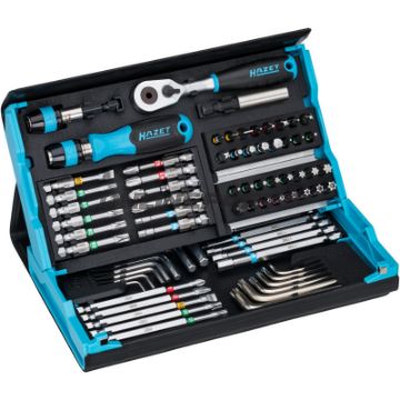 Stiknøglesæt 1/4Z 73TLG Hazet Smart CASE