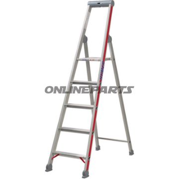 Trinstige stige, kun beregnet til en person.