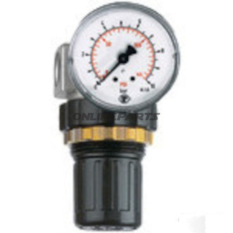 Trykregulator Mini 4 bar G 1/4 MANOMETER 40 mm