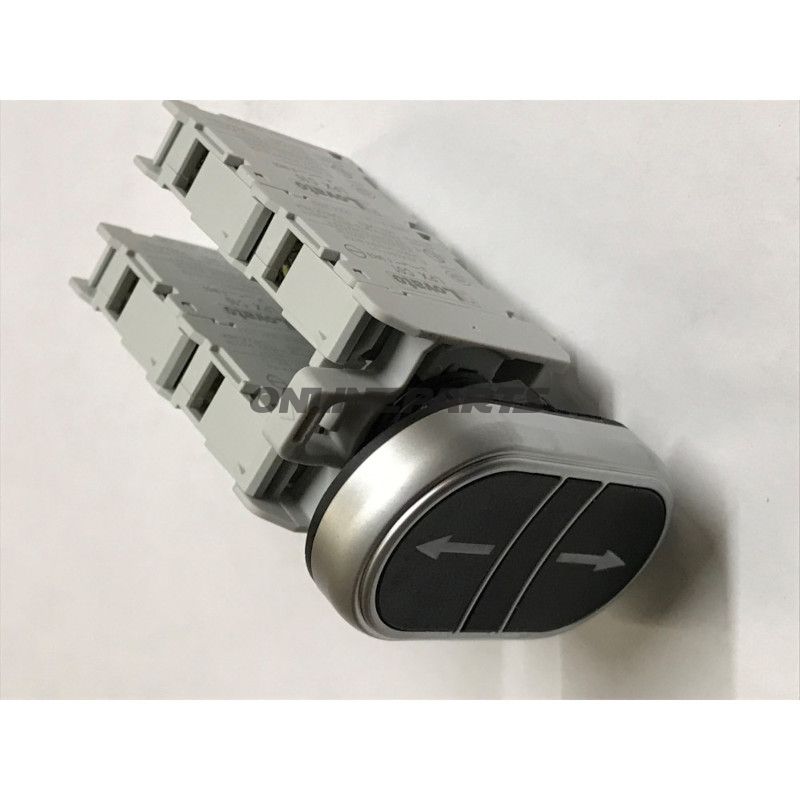 Doppeldrucktaster komplett Nussbaum UNIVERSALSTEUER.