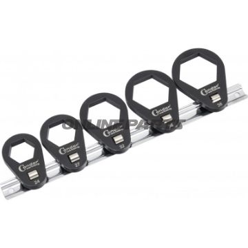 Ölfilterskævesæt 5 dele 3/8Z 6-Kant 24 38 mm