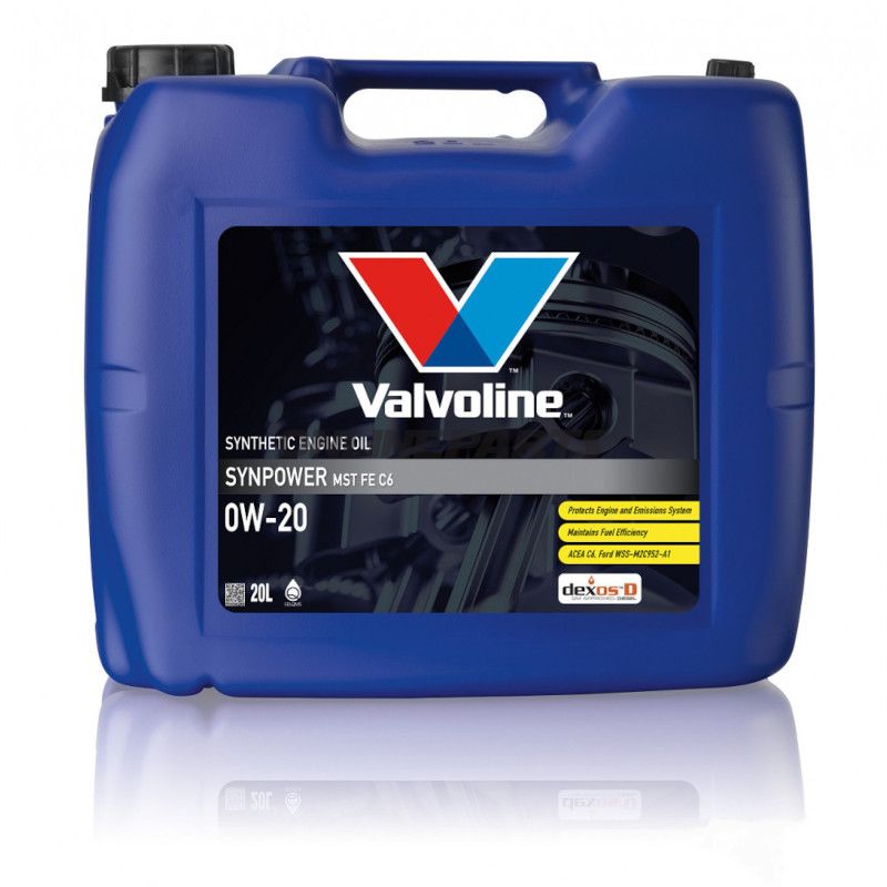 Motorolie 0W20 20 liter Valvoline MST FE C6 Alternativ: 5580341