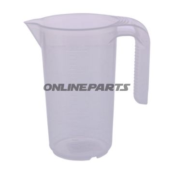 Målebæger Plastik 0,25 Liter
