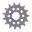 Racing-tandhjul 15Z dele 520 fint tandet indre diameter 22/25