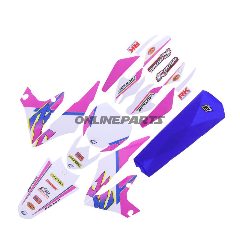 BlackBird Racing Retro Yamaha Stickers Sæt