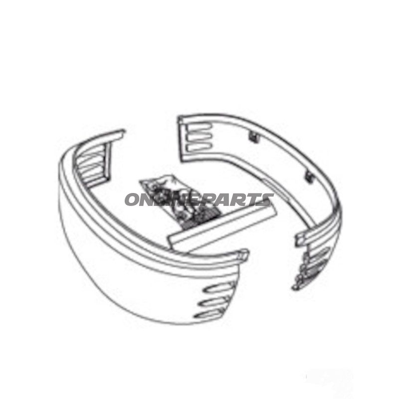 Ersatz sort Shad sidepanel til SH50