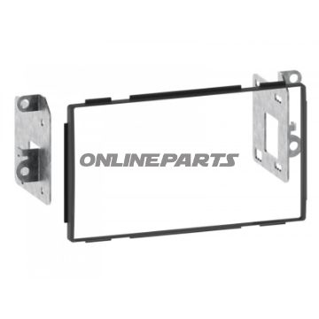 Radioblende 2-DIN sort