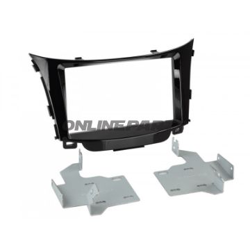 Radioblende 2-DIN sort