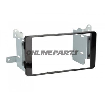 Radioblende 2-DIN sort