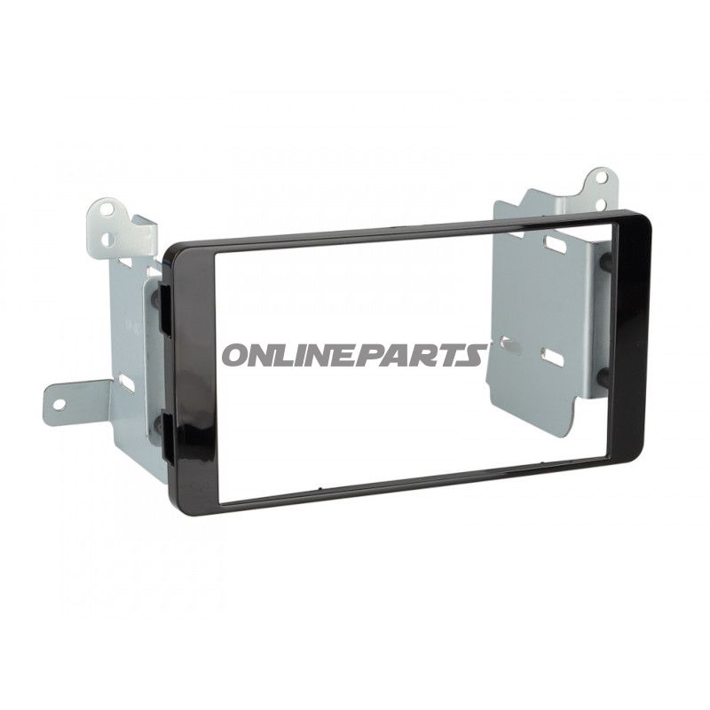 Radioblende 2-DIN sort