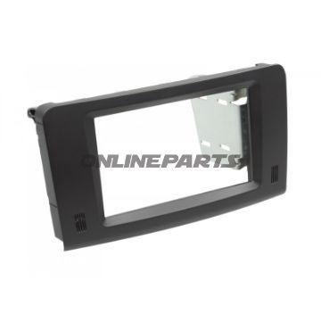 Radioblende 2-DIN sort