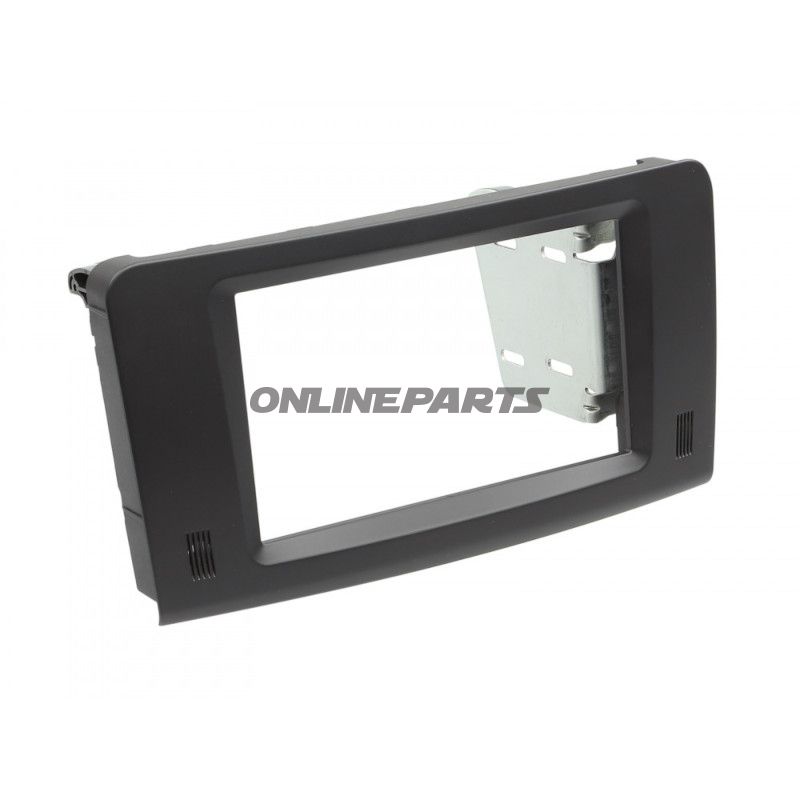 Radioblende 2-DIN sort