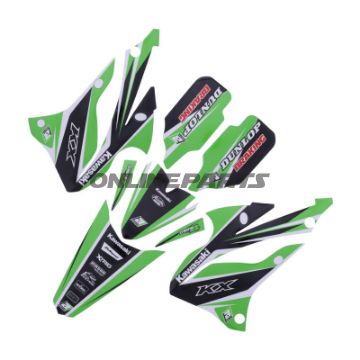 BlackBird Racing Dream 4 Kawasaki Aufklebersæt