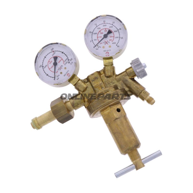 Stickstofftrykregulator med KLIMAANSCHL. 7/16