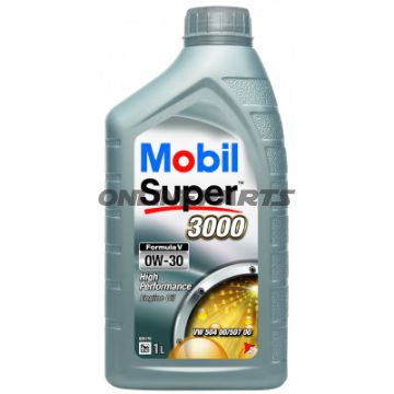 Motorolie 0W30 1 liter Mobil Super 3000 til-V