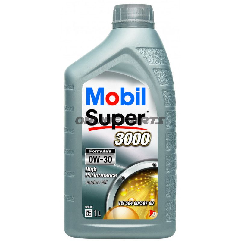 Motorolie 0W30 1 liter Mobil Super 3000 til-V