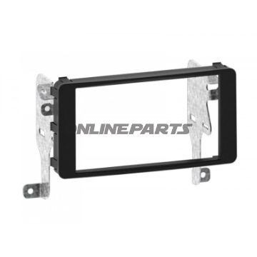 Radioblende 2-DIN sort