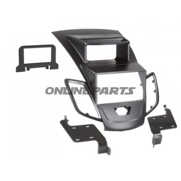 Radioblende 2-DIN sort