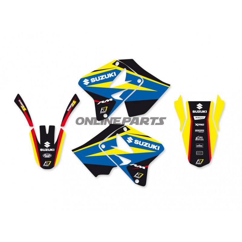 BlackBird Racing Dream 4 Suzuki komplet Aufkleber sæt