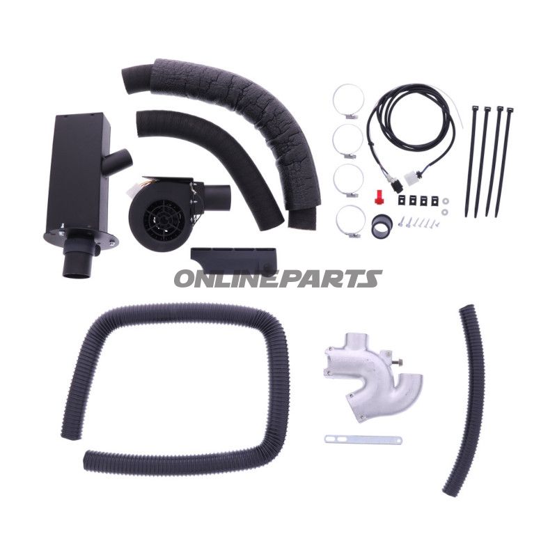 Luftheizung Ape für Originalauspuff