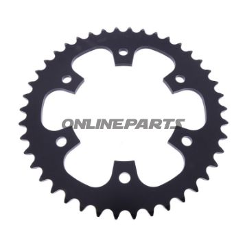 Kettenrad 42Z Teilung 520 schwarz Innendurchmesser 111 Lochkreis 143