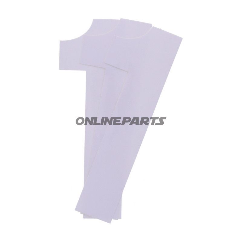 Startnummer NR.1 BlackBird Racing Indhold 3 stykker hvide 13x7 cm