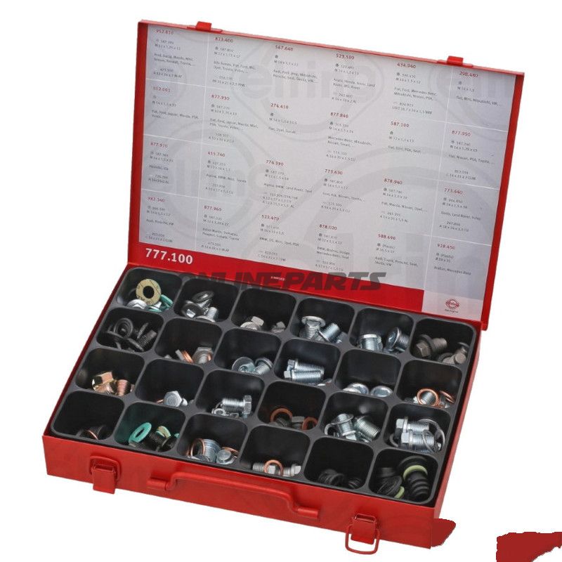 OEBABLASS 220TLG sortiment af tætningsringe og afløbsskruer