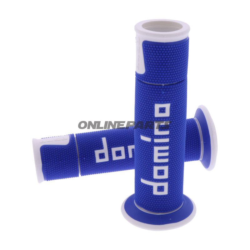 Griffgummi A450 blau/weiß Domino Durchmesser 22 mm Länge 125 mm offen