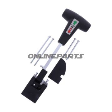 Hebel med LÅS Nøddetræ fra 09/2018