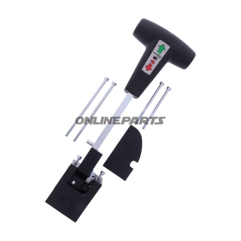 Hebel med LÅS Nøddetræ fra 09/2018