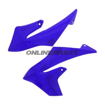 Kühlerabdeckung blau Satz Yamaha YZ65