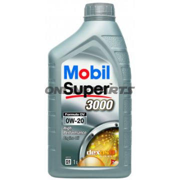 Motorolie 0W20 1 liter Mobil Super 3000 FORMULA OV