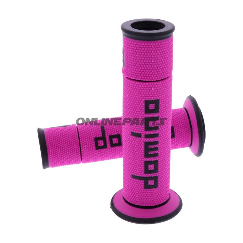 Griffgummi A450 sort/rosa Domino Diameter 22 mm Længde 125 mm åben