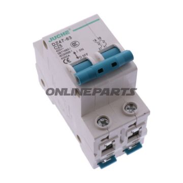 Sikringsautomat 25A JMP Løfteplatform 2-polig