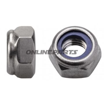 Mutter A2 M8 DIN 985 DIN 985 Packung 100 Stück