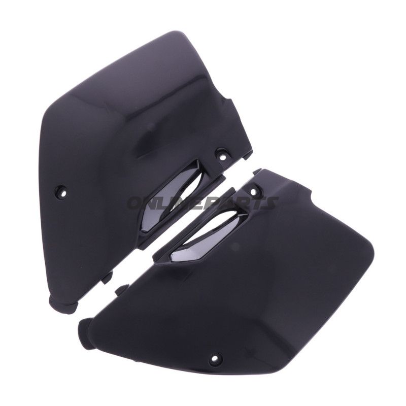 Sidebeklædning sort