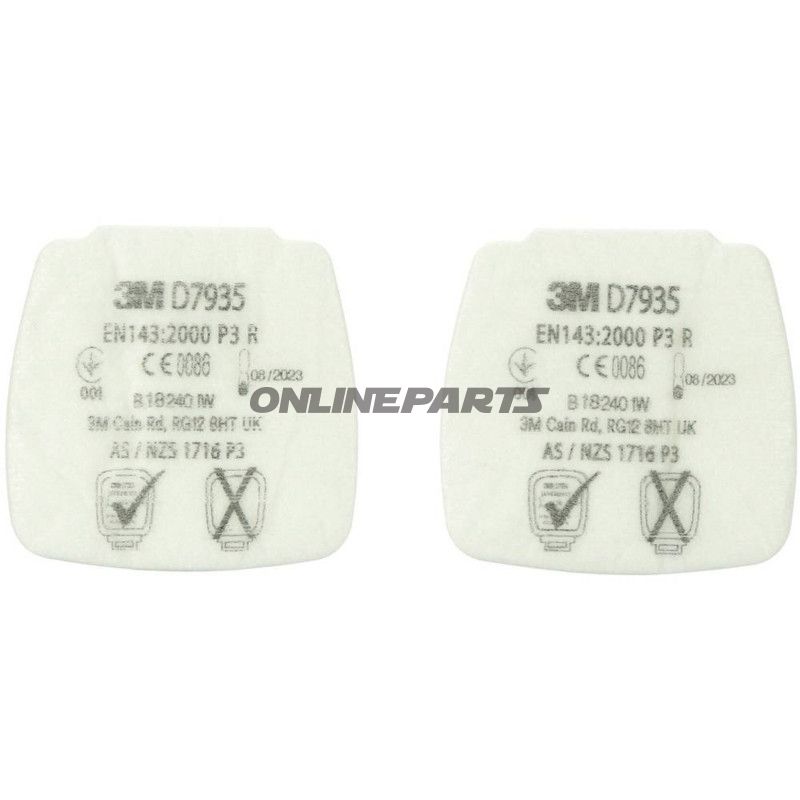 Partikelfilter P3R 3M Indhold 4 stykker