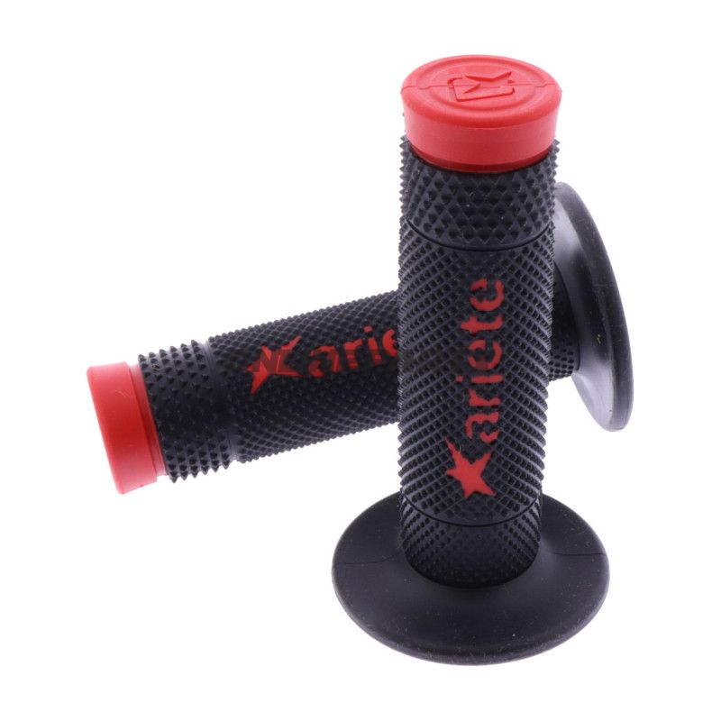 Griffgummi schwarz-rot Off Road