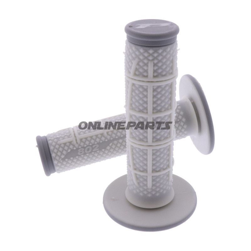 Griffgummi 802 carbon grau/weiß Durchmesser 22 mm Länge 122 mm geschlossen