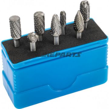 Frässtift Satz HM 7-teilig