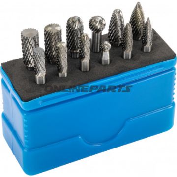 Frässtift Satz HM 12-teilig