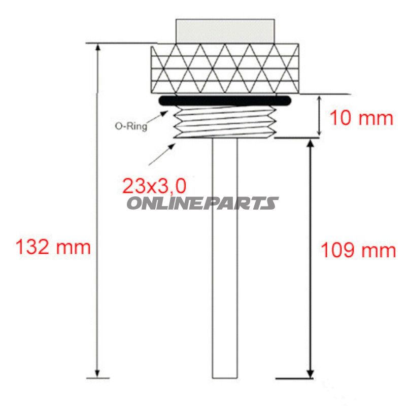 Öltemperatur Direktmesser JMP 23X3MM Alternative: 7091390