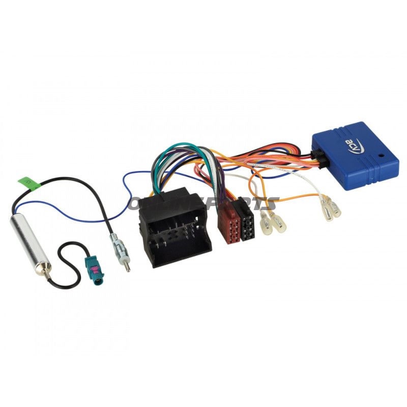 CAN-Bus VAG Quadlock-ISO / Antenne DIN-adapterkabel