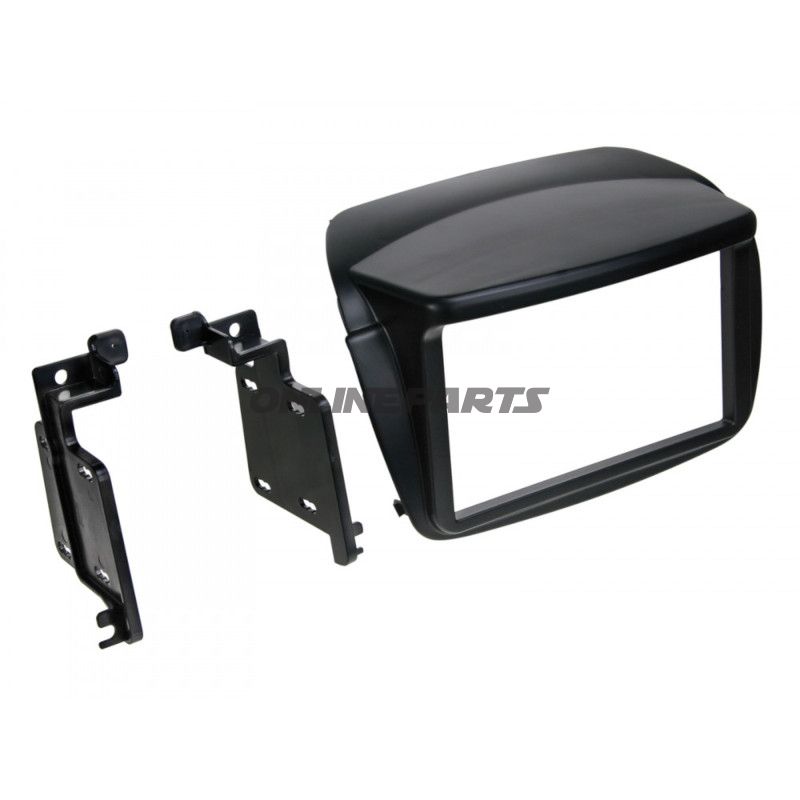 Radioblende 2-DIN sort