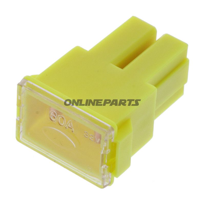 Sikring PAL AS 60A JMP gul pakke med 5 styk