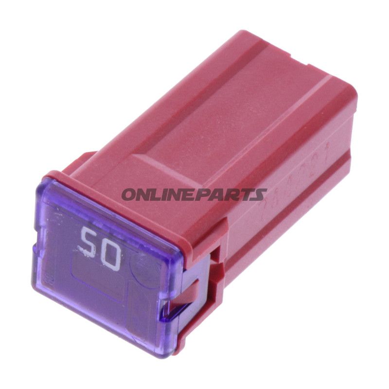 Sikring PAL J 50A JMP rød pakke med 5 styk