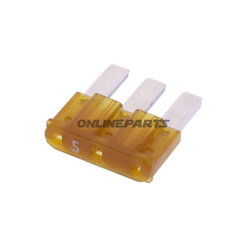 Sikring Micro 3 5A JMP Pakke med 25 stk.