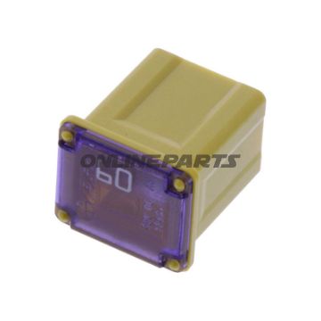 Sikring PAL J 60A JMP gul pakke med 5 styk